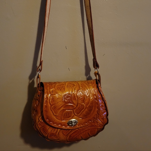 Leather satchel purse - Picture 3 of 3